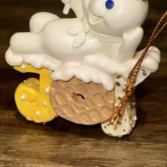 VTG 1997 The Pillsbury Co. Doughboy Christmas Holiday Tree Hanging Ornament JOY - Picture 5 of 10